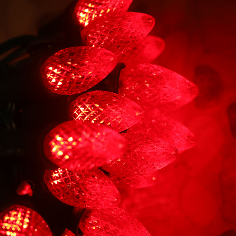 屋内および屋外用の防水赤色 LED 交換用電球