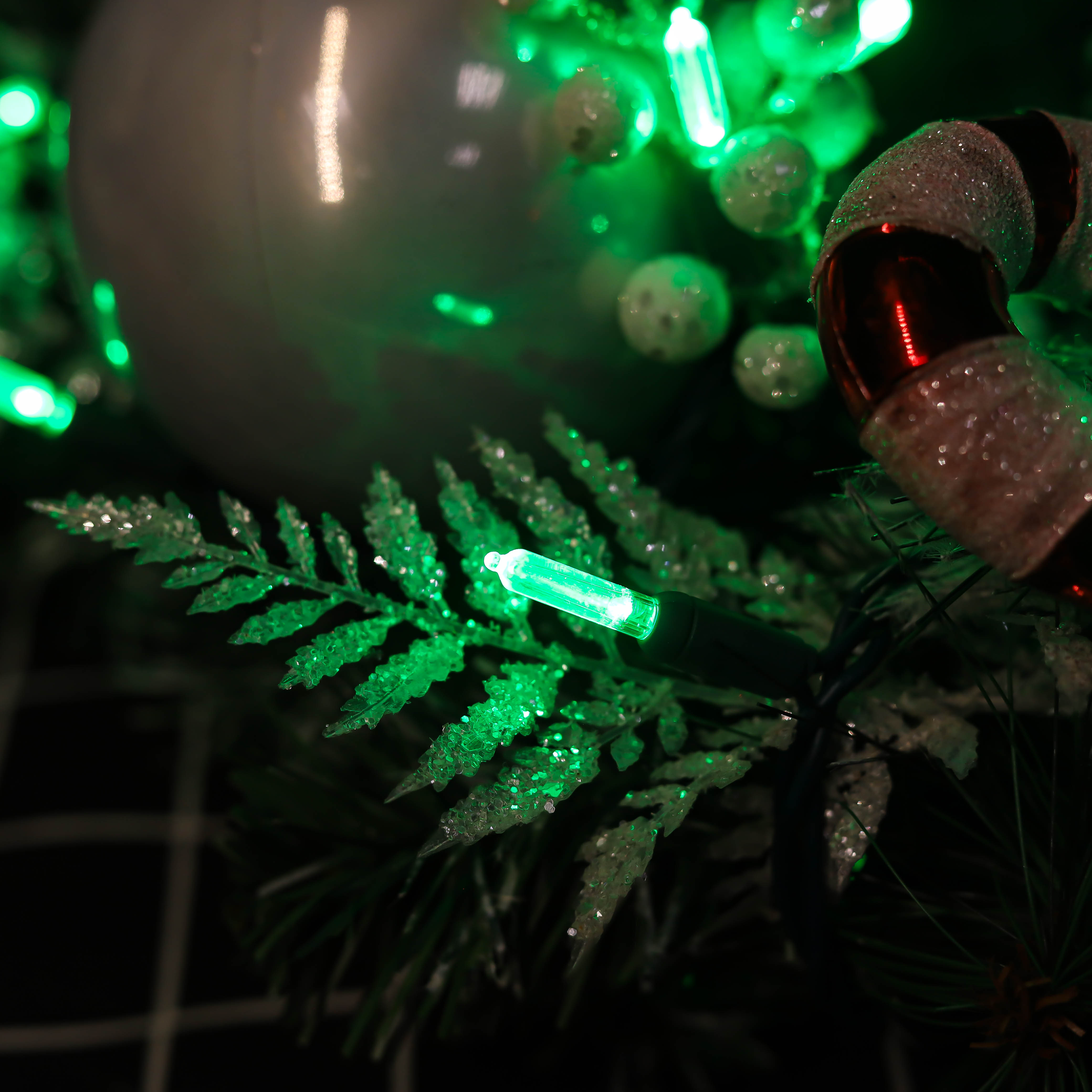 UL T5グリーンクリスマスLEDストリングライト