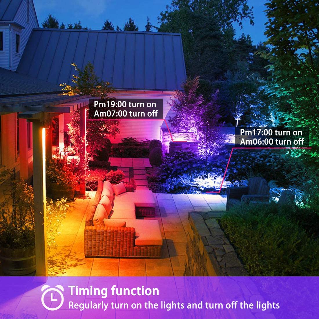 35W RGB LED フラッドライト
