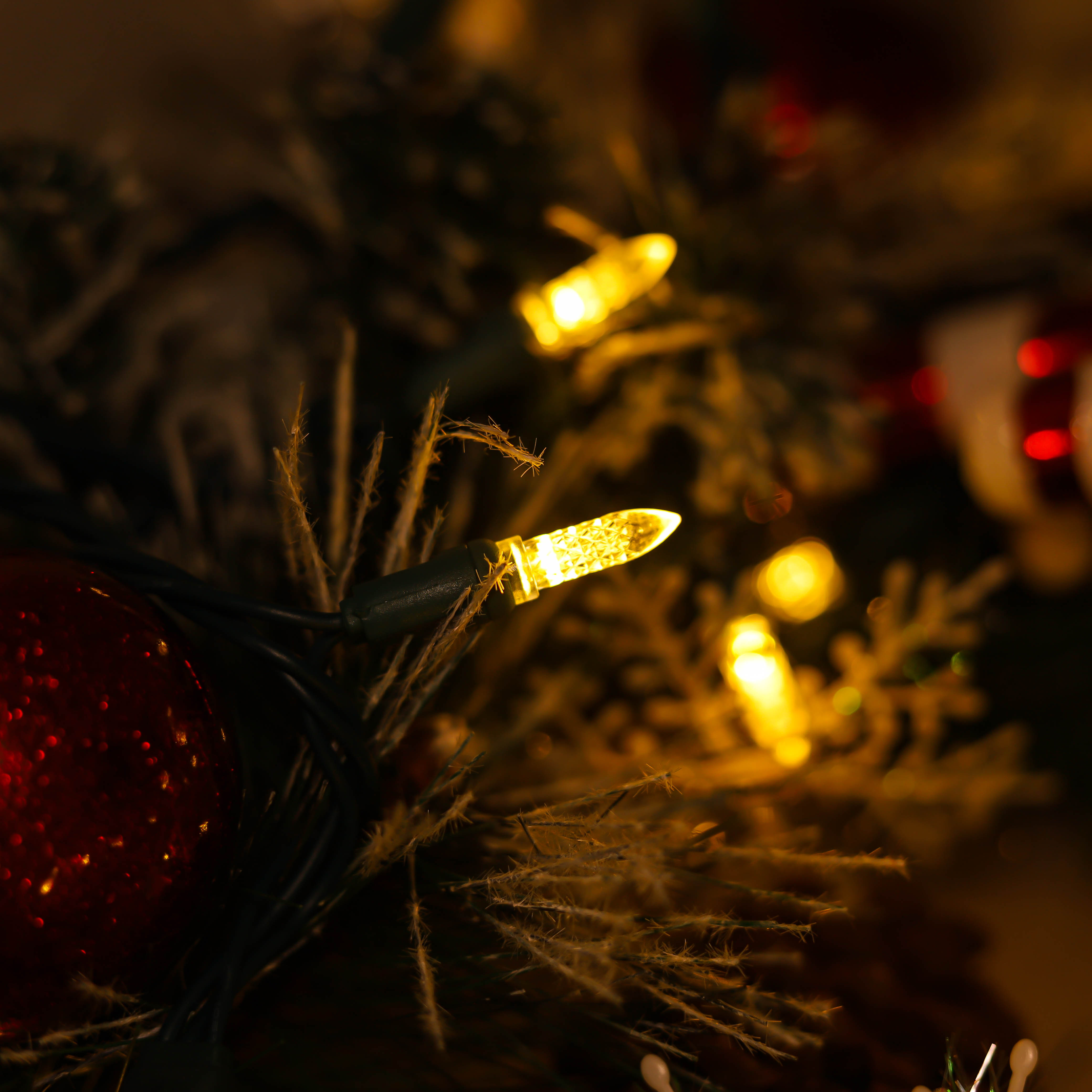 ウォームホワイトUL認定M5 LEDクリスマスライト