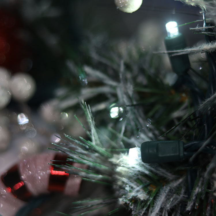 広角ミニ LED UL ストリング ライトクール ホワイト クリスマス ライト UL 屋外および屋内使用