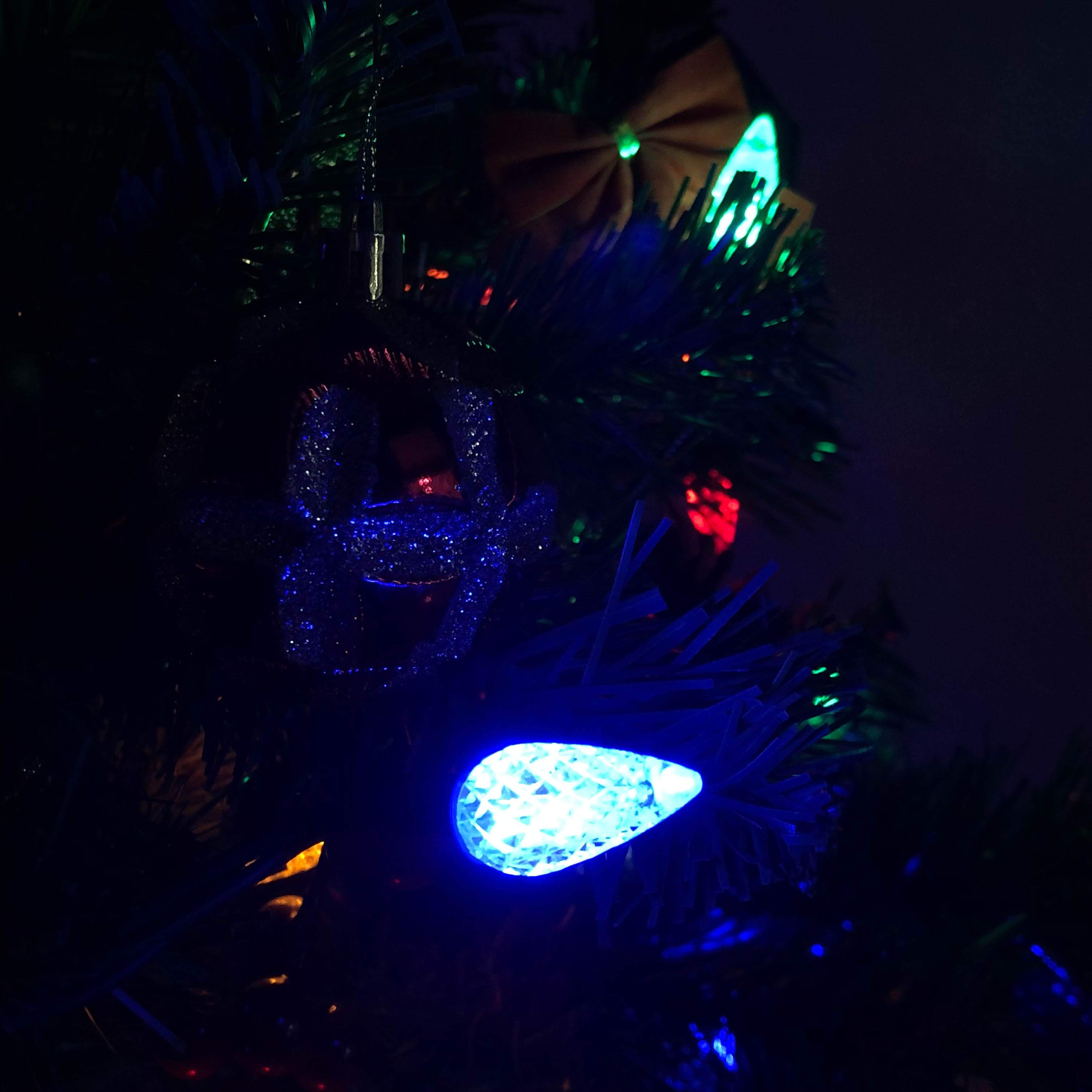 マルチ UL 防水 C6 ストロベリー LED クリスマス ライト