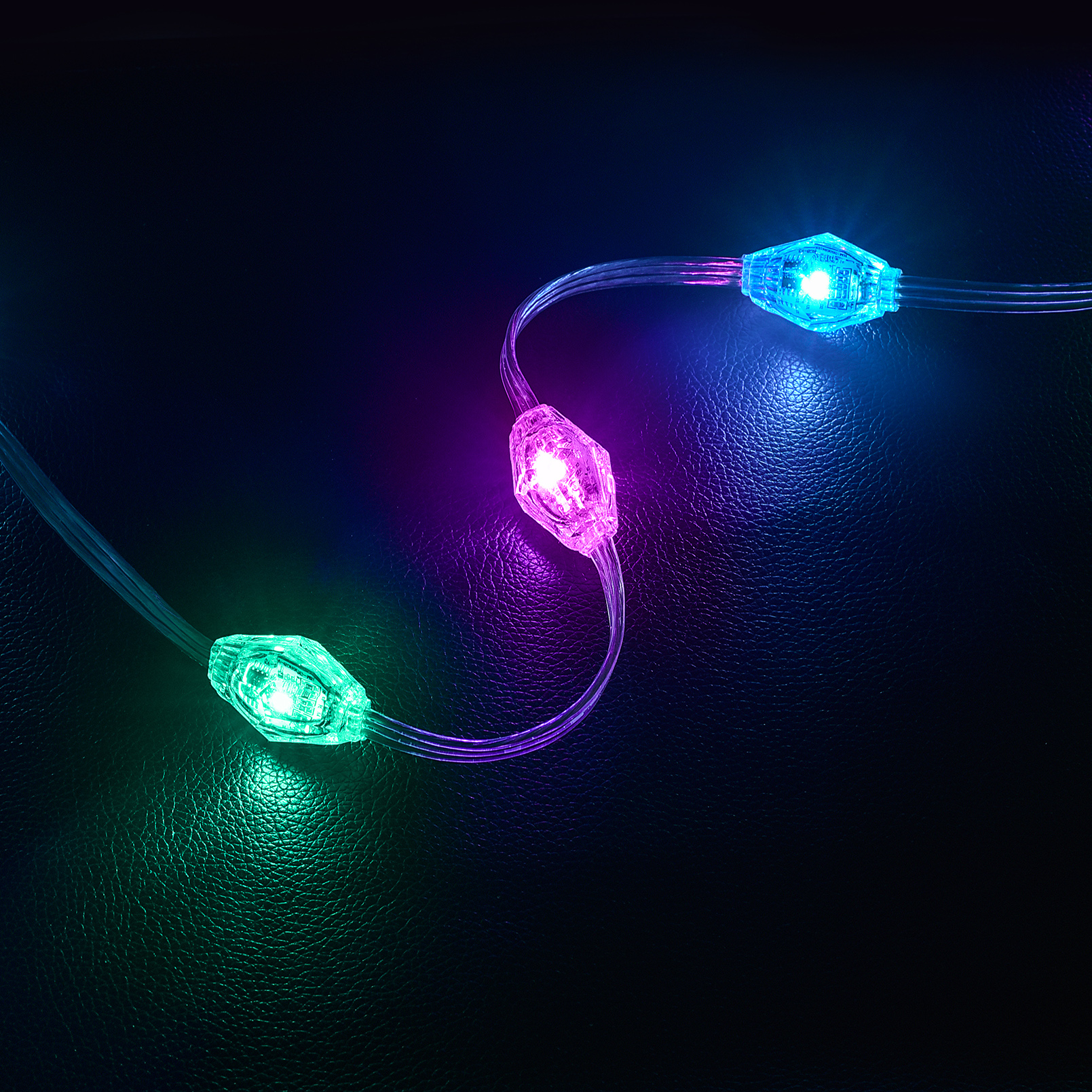 RGB ダイヤモンド ライト 12V DC SMD3535 ピクセル ライト SPI ライト IP65