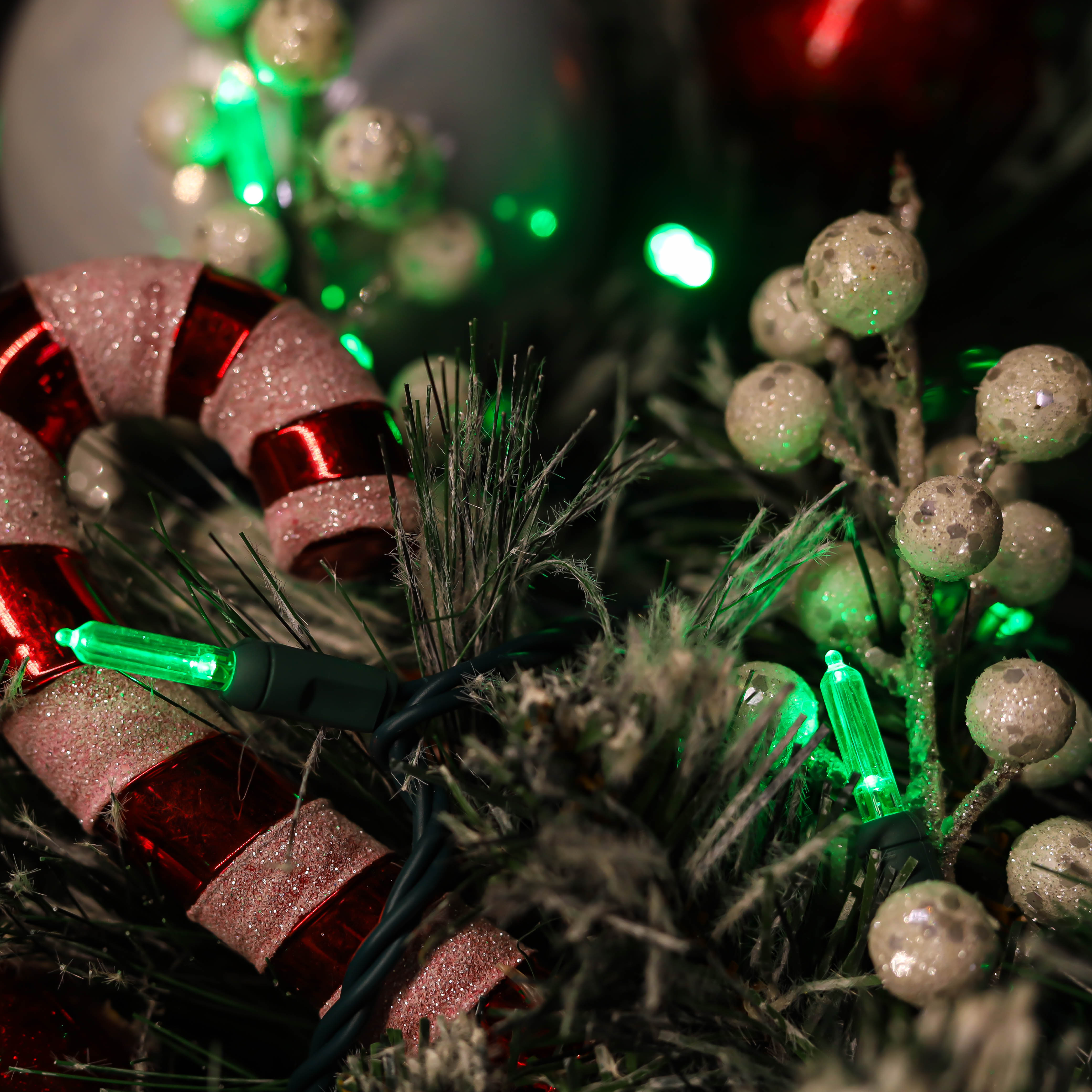 UL T5グリーンクリスマスLEDストリングライト
