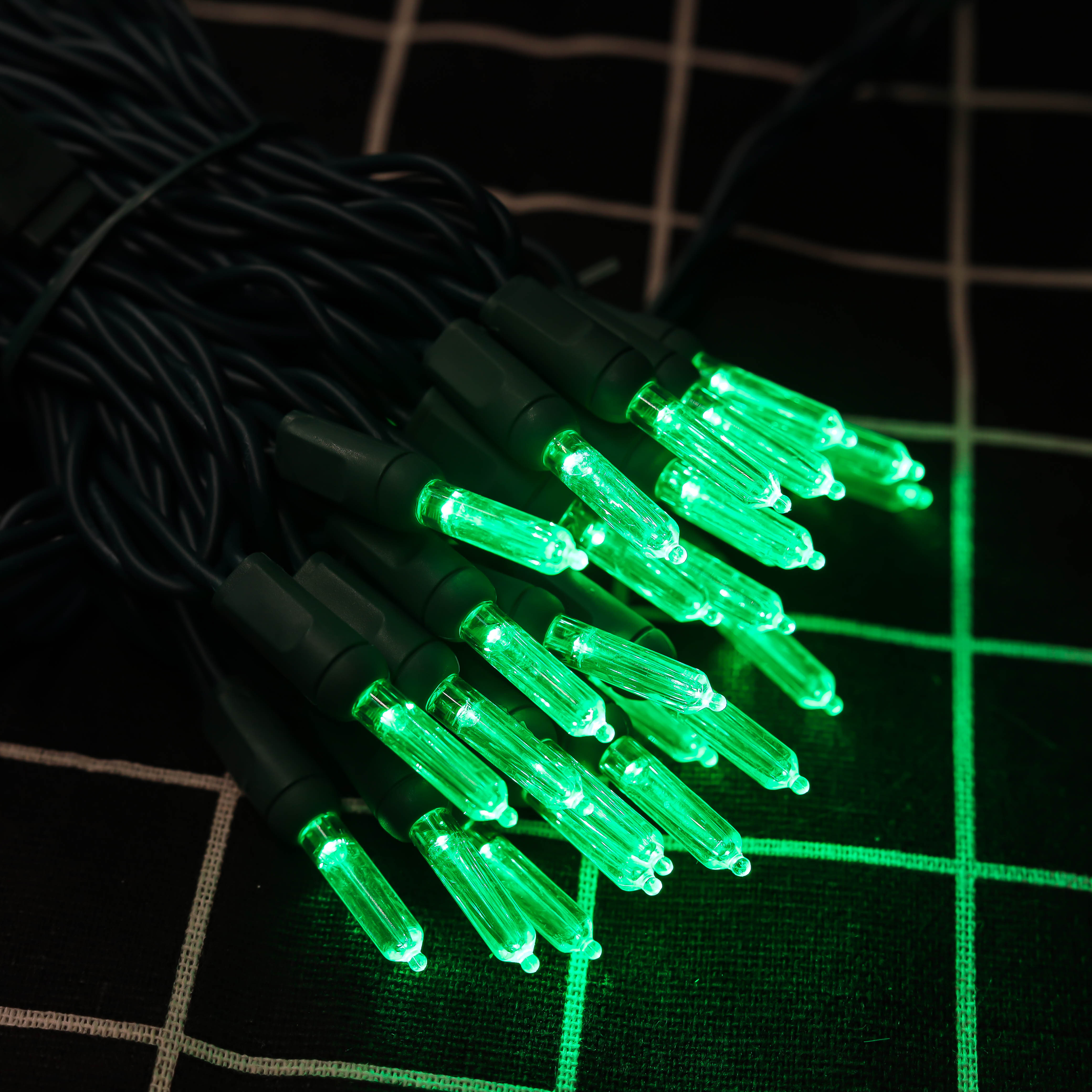 UL T5グリーンクリスマスLEDストリングライト