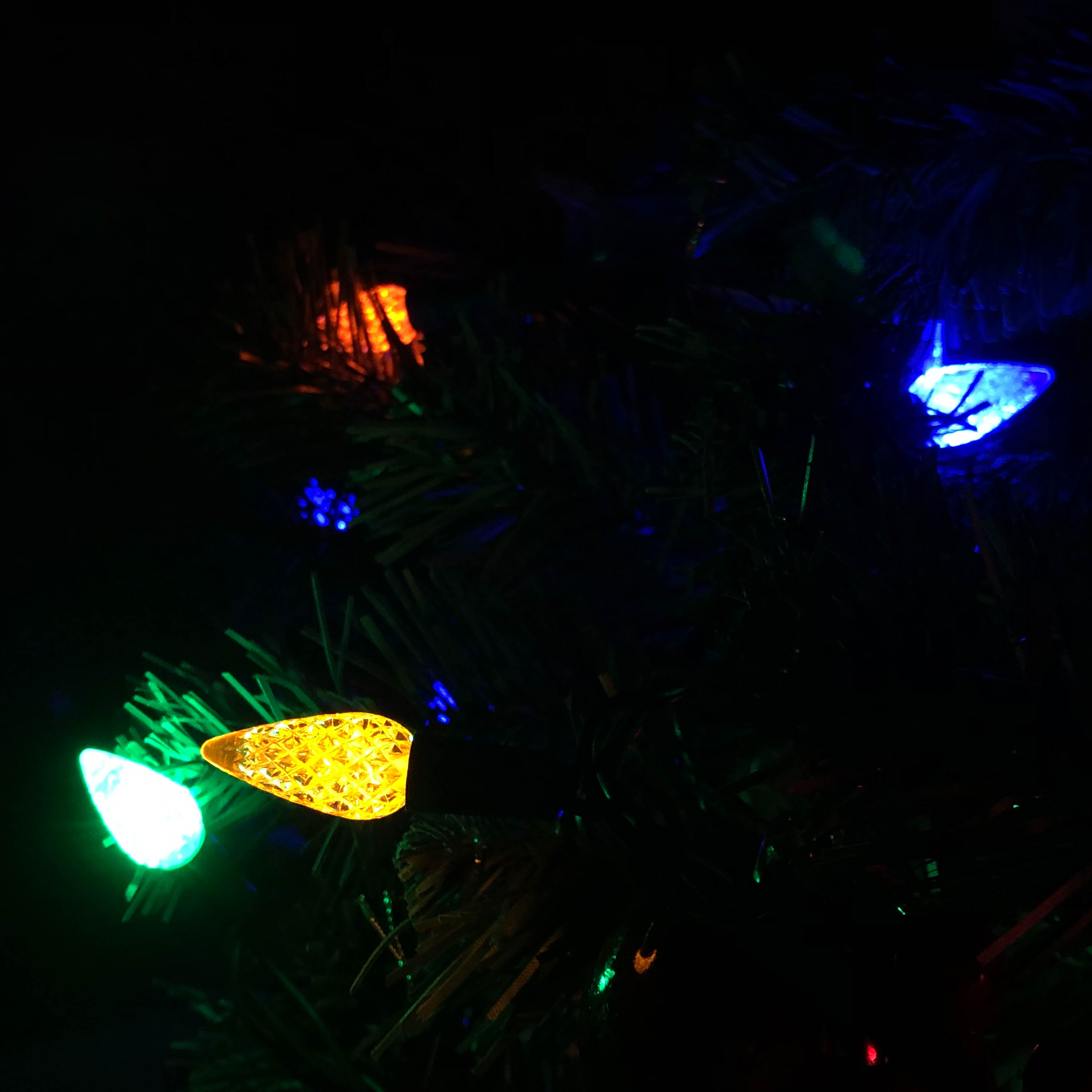 マルチ UL 防水 C6 ストロベリー LED クリスマス ライト