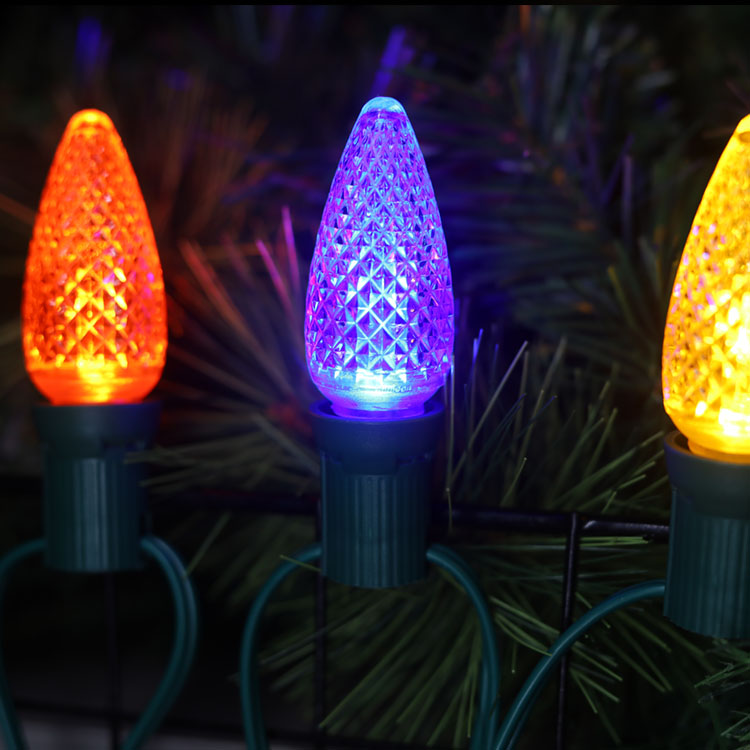 UL C9 Minleon LED交換用電球 マルチクリスマス電球