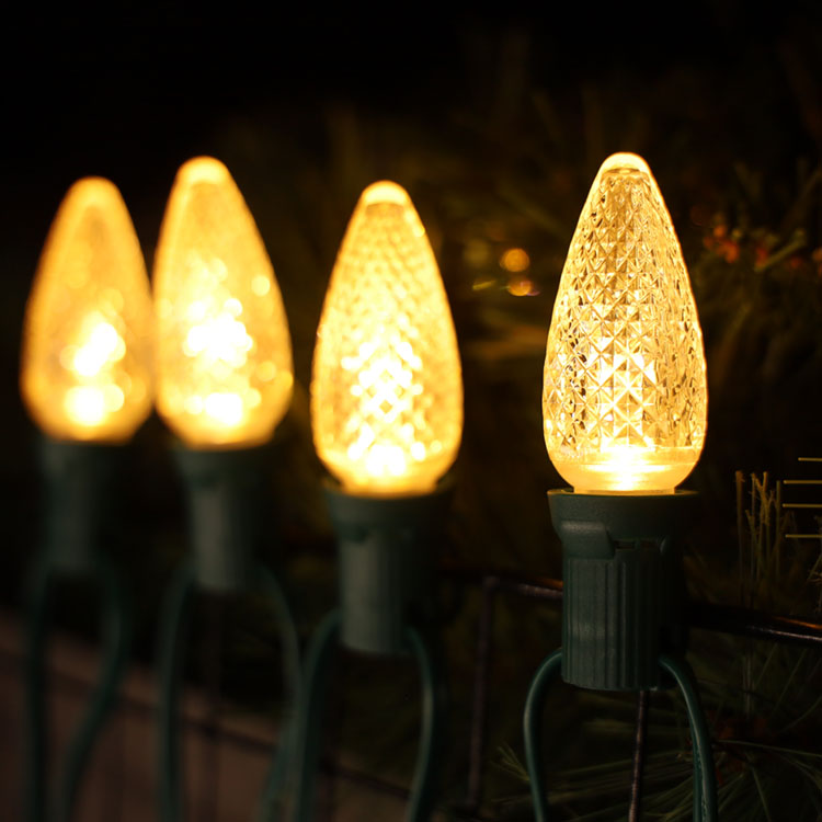UL ウォームホワイト防水 C9 E17 Minleon LED 交換用電球