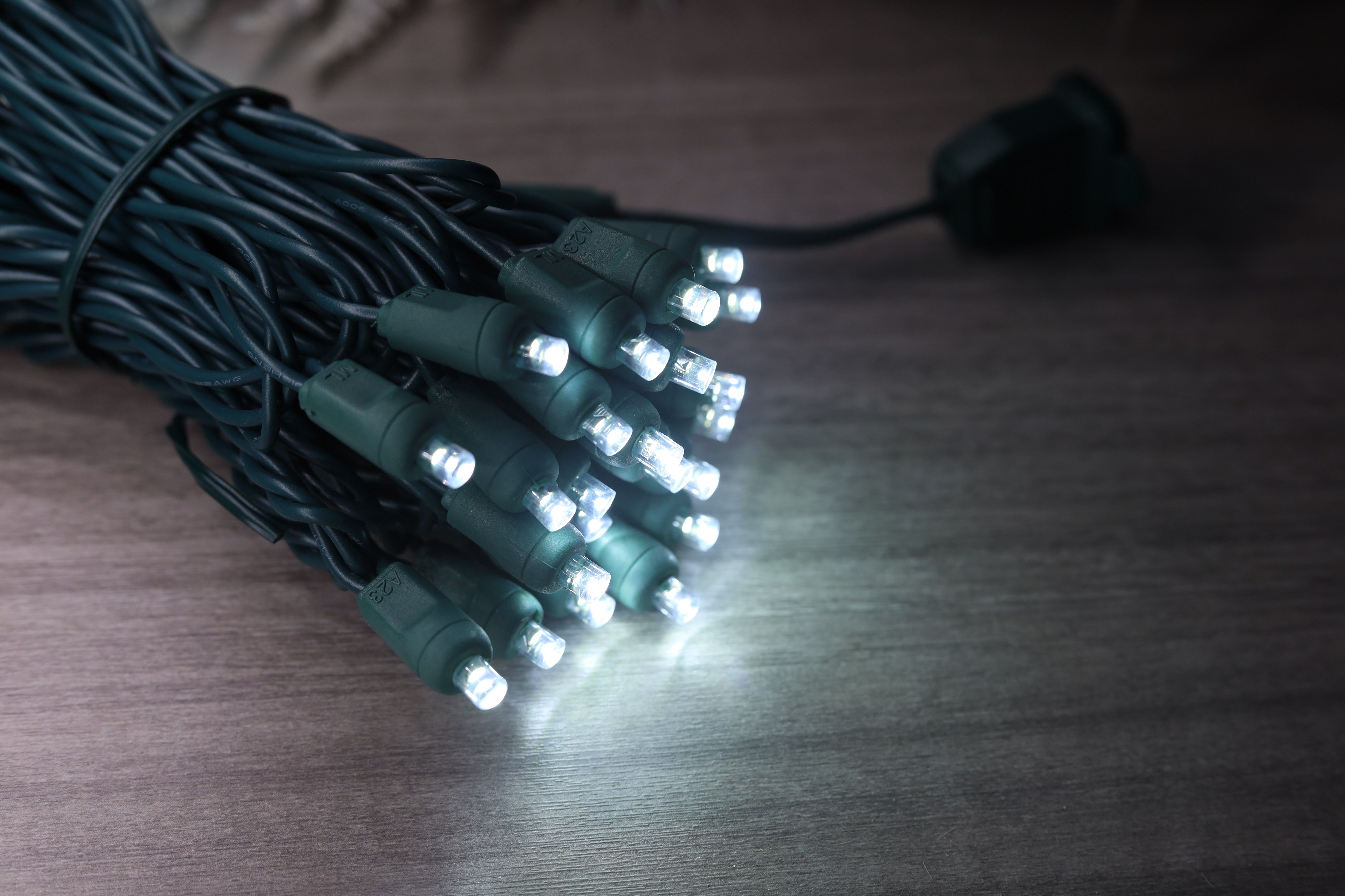 広角ミニ LED UL ストリング ライトクール ホワイト クリスマス ライト UL 屋外および屋内使用