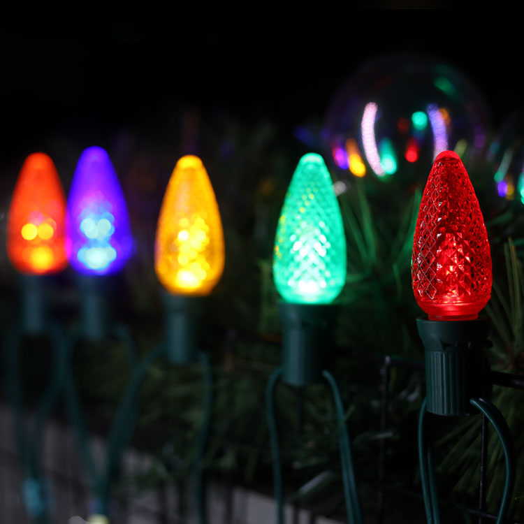 UL C9 Minleon LED交換用電球 マルチクリスマス電球