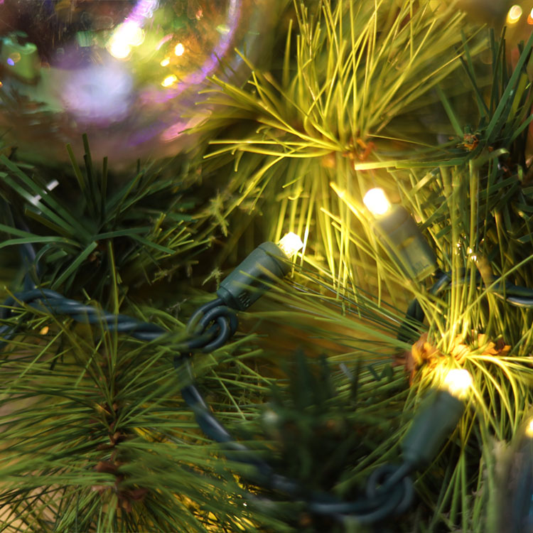 5MM広角ミニLEDストリングライトウォームホワイトULクリスマスライトストリング屋外使用