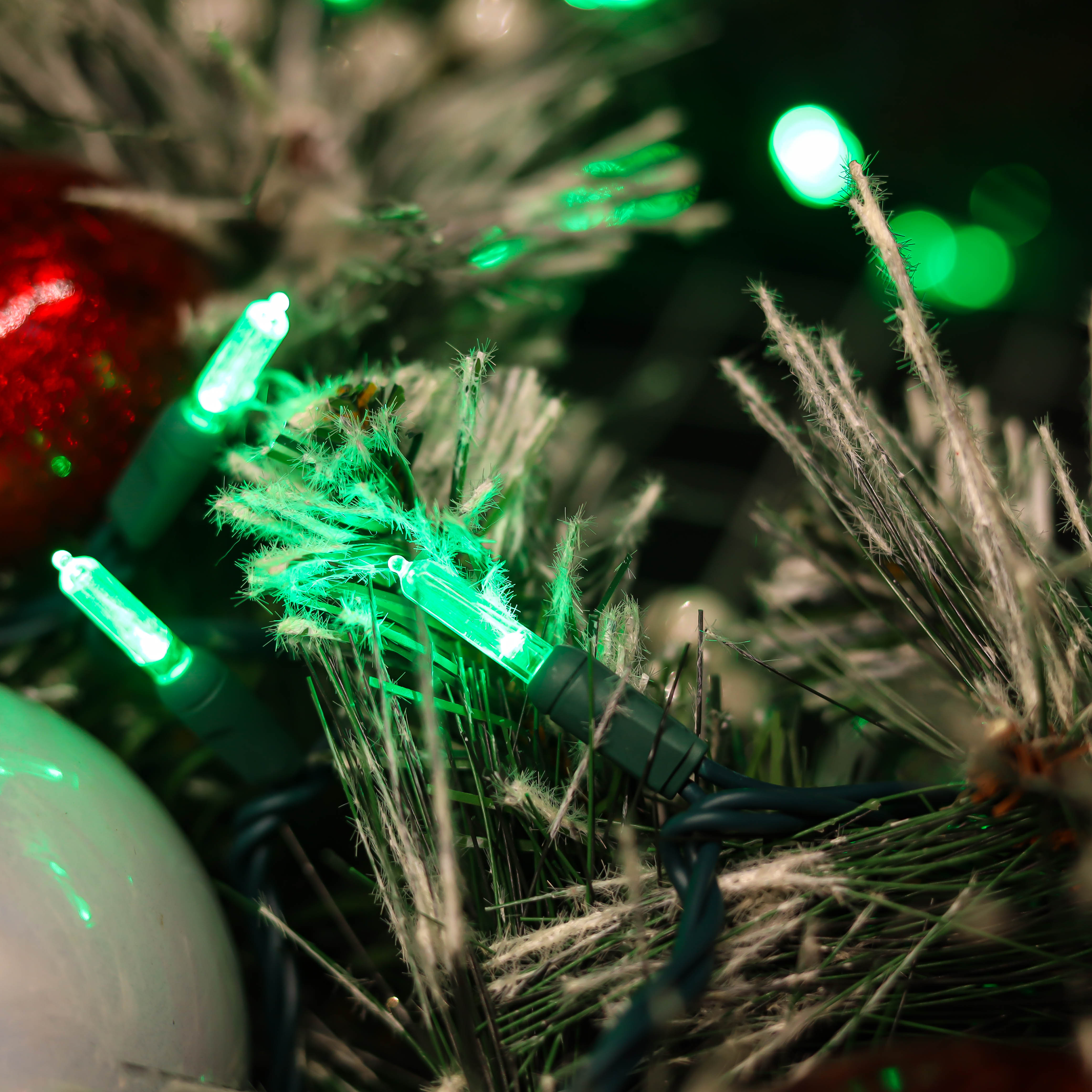 UL T5グリーンクリスマスLEDストリングライト