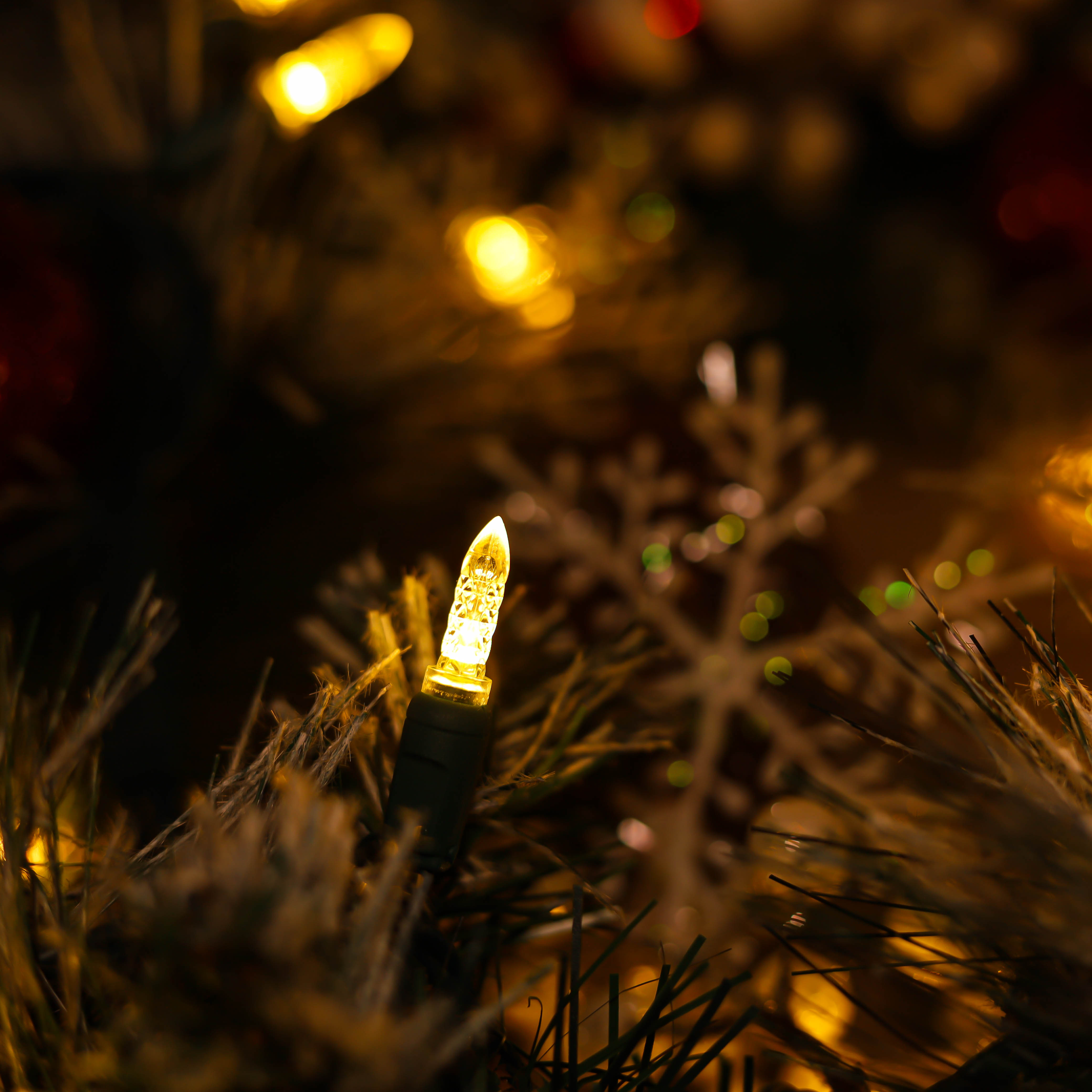 ウォームホワイトUL認定M5 LEDクリスマスライト