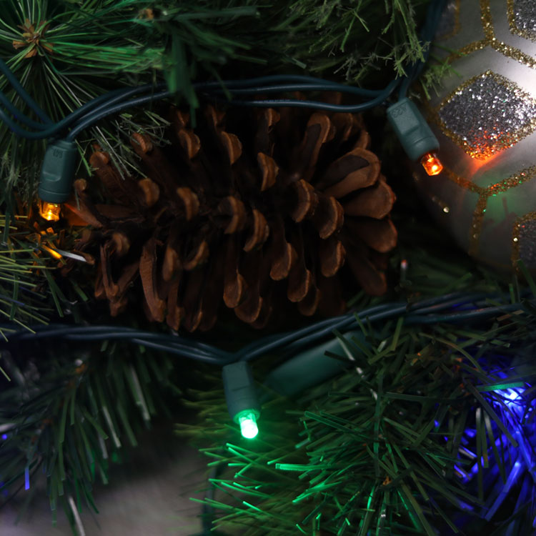 5MM ミニ LED ストリング ライト セット UL マルチ LED クリスマス ライト UL