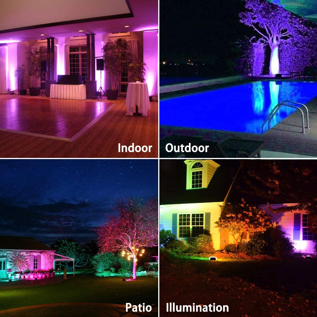 35W RGB LED フラッドライト