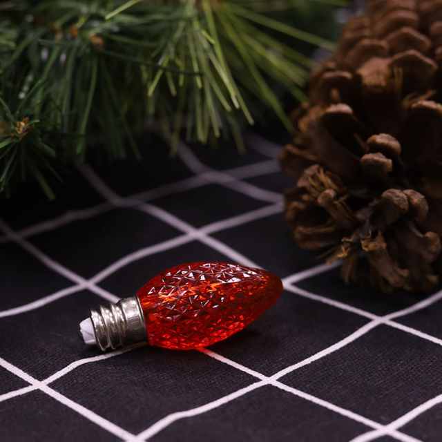 屋内および屋外用の防水赤色 LED 交換用電球