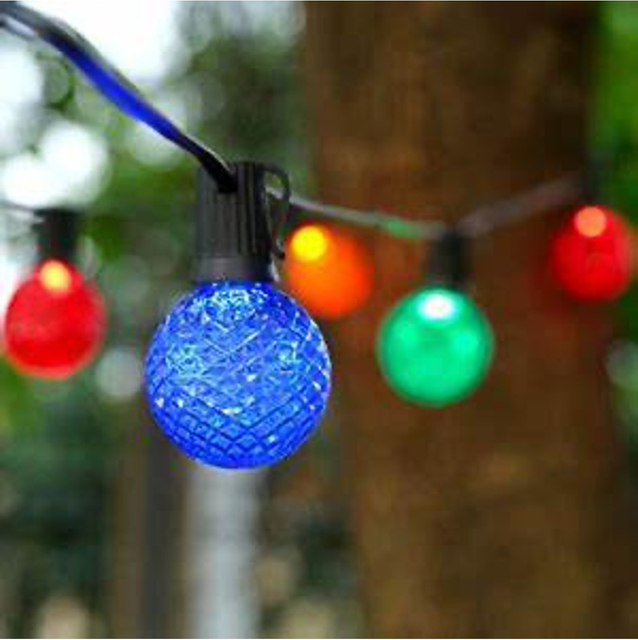 防水UL 120V G50 E12ファセットLED電球