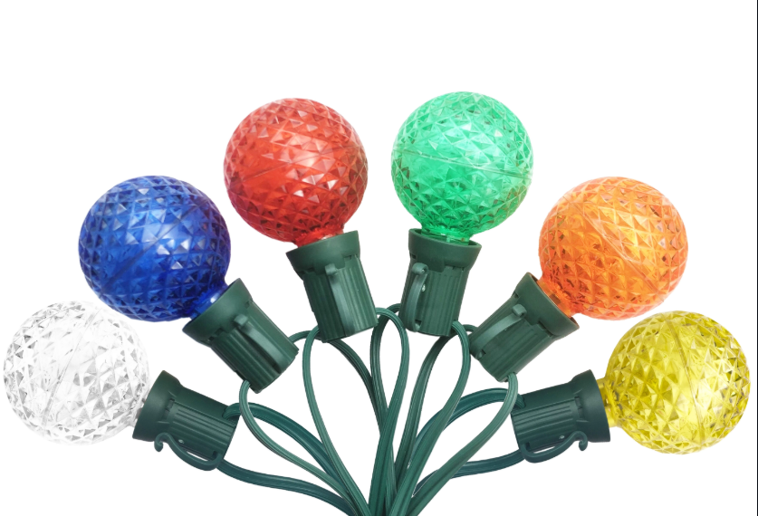 120V UL G50 E17 多面 LED 電球