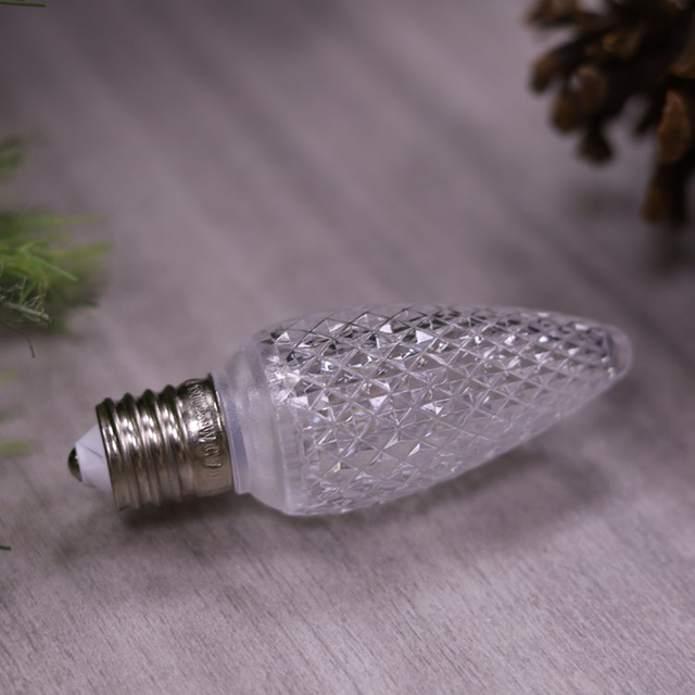 C9 Minleon LED 交換用電球クールホワイトクリスマス電球 UL 防水