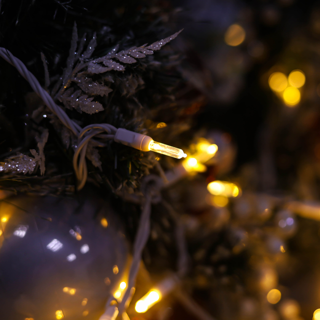 T5温かい白いULクリスマスLEDライト