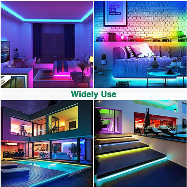 12V RGB ネオン ロープ ライト