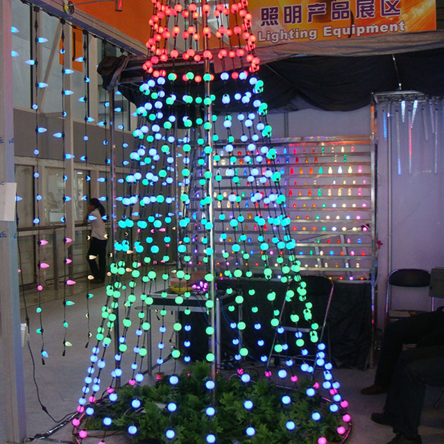 DMX IP66 RGB トリクリット ライトストリング