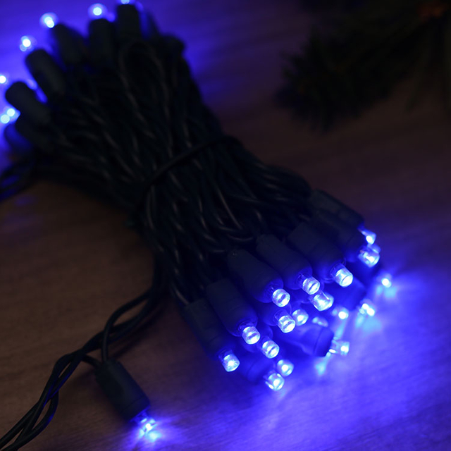 5MM 広角ミニ LED ストリング ライト UL ブルー クリスマス ライト セット屋外