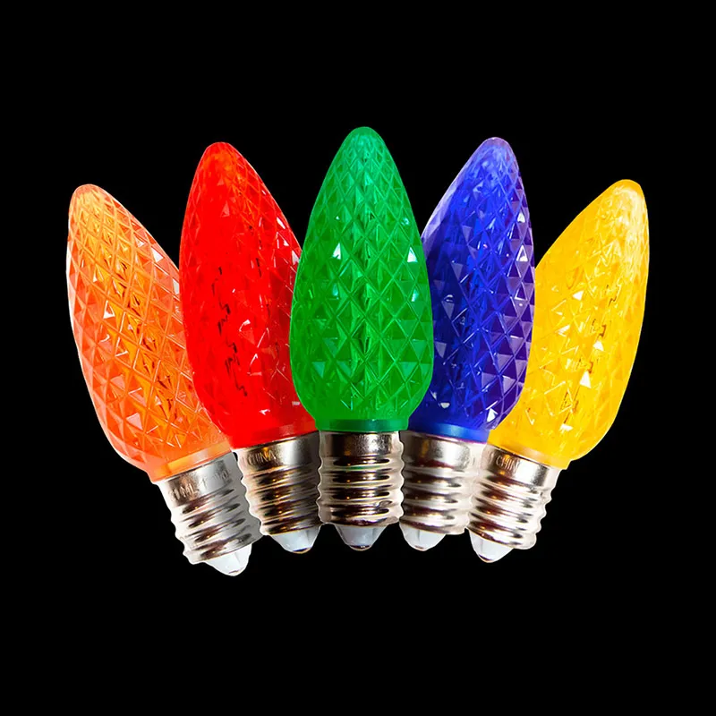 UL C9 Minleon LED交換用電球マルチクリスマス電球