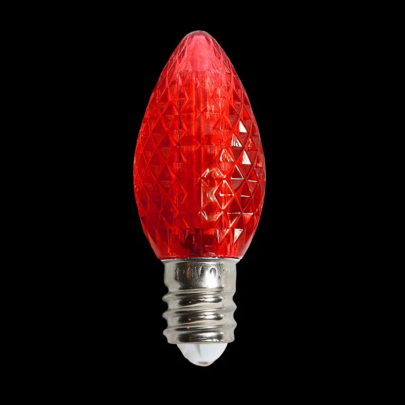 屋内および屋外用の防水赤色 LED 交換用電球