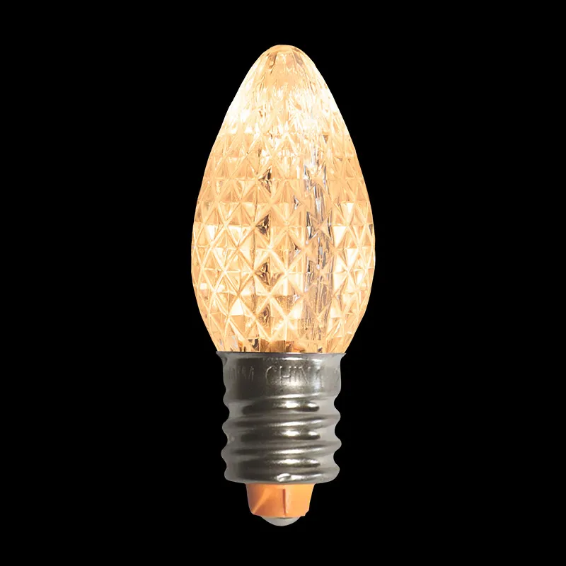 C7 LED ファセット電球 – トラディショナル サン ウォーム ホワイト