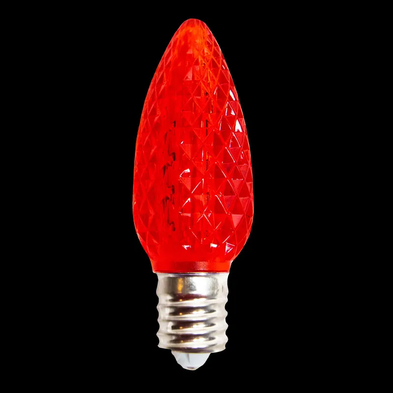 商業用赤色 E17 C9 LED クリスマス電球