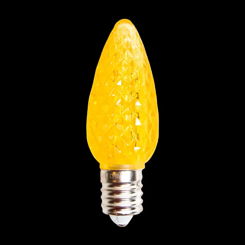 黄色 UL C9 Minleon LED 交換用電球 