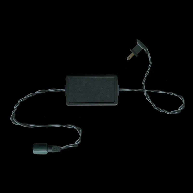 3' 整流同軸電源コード 緑色