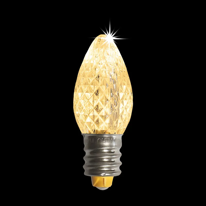 C7 LED ファセット電球 – Sun Warm White Twinkle