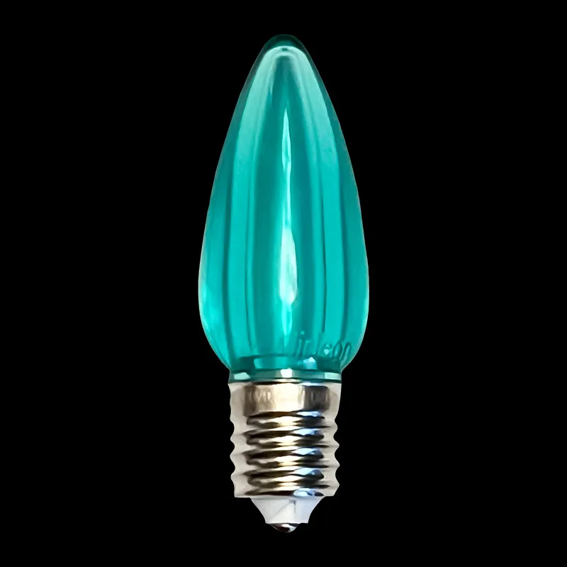 C9 LED 透明電球 ティール