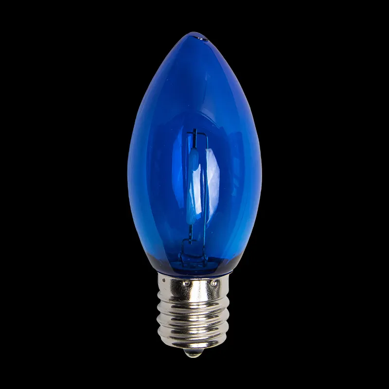 C9 LED フィラメント電球 – ブルー